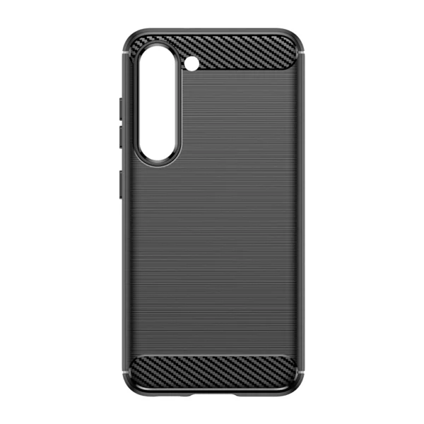 Carbon Case case for Samsung Galaxy S23+ flexible silicone carbon cover black