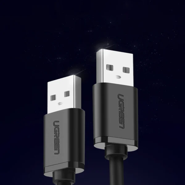 Ugreen USB cable - USB 2.0 480Mbps 1.5m black (US102)