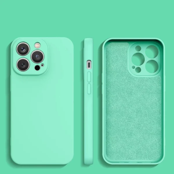 Silicone case for Samsung Galaxy A54 5G silicone cover mint green