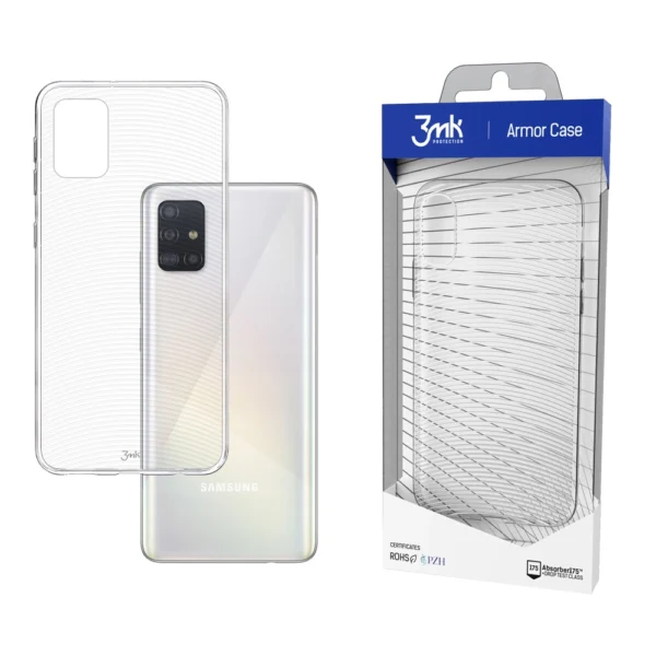 3mk Armor Case for Samsung Galaxy A51 4G - transparent