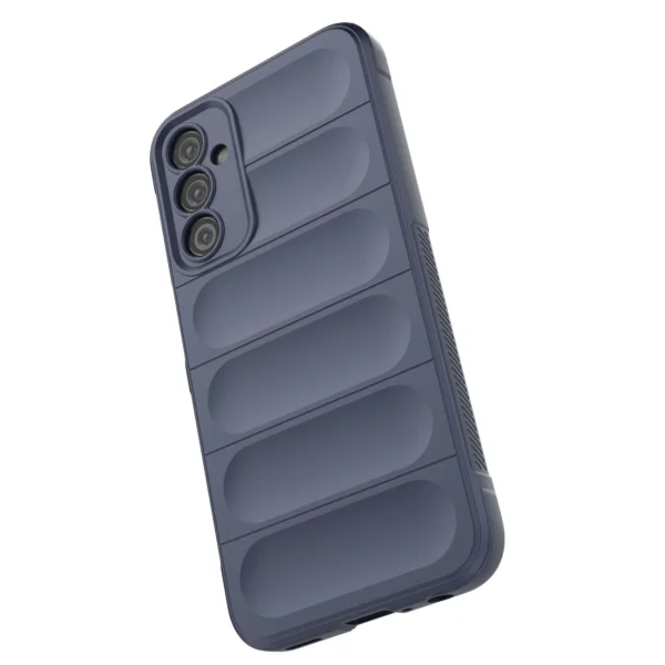 Magic Shield Case for Samsung Galaxy A24 4G flexible armored cover blue