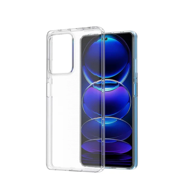 Ultra Clear 0.5mm case for Xiaomi Redmi Note 12 Pro+ thin cover transparent