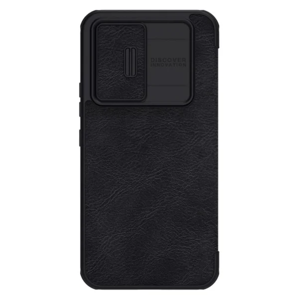 Nillkin Qin Leather Pro Case Case for Samsung Galaxy A54 5G Flip Cover Camera Protector Black