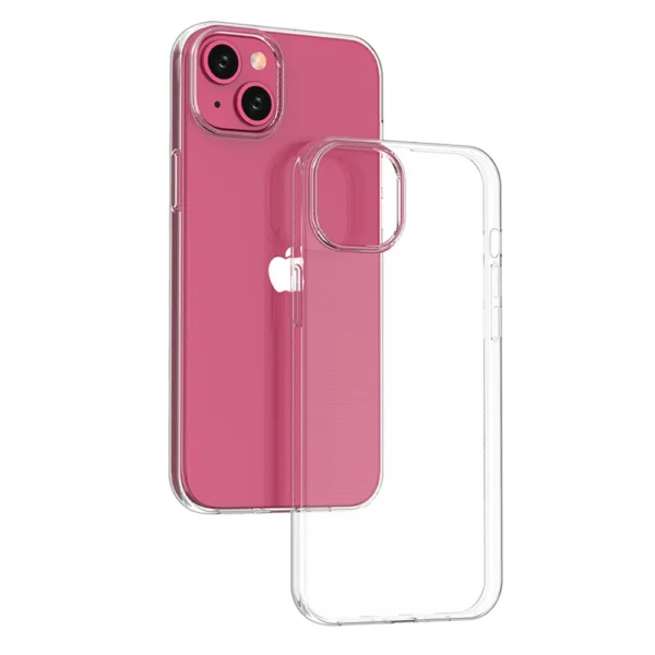 IPhone 15 Plus case from the Ultra Clear series in transparent color