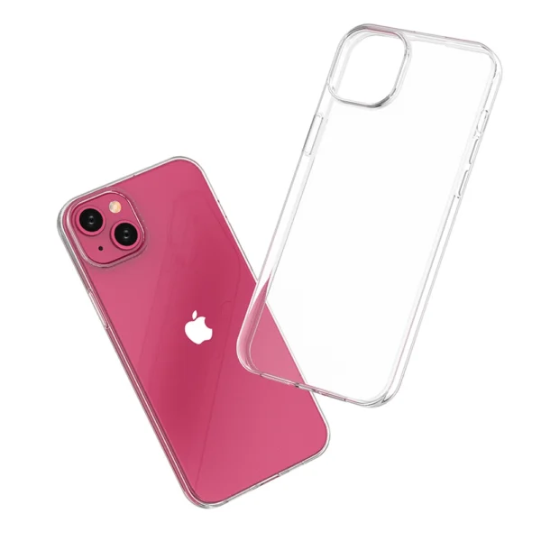 IPhone 15 Plus case from the Ultra Clear series in transparent color