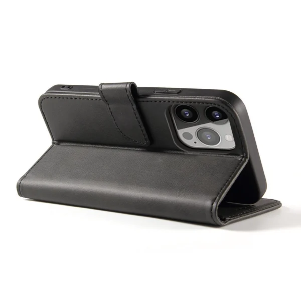 Magnet Case with flap and wallet for Xiaomi Redmi 12 - black