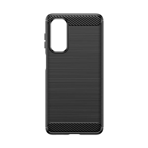 Silicone Carbon Case for Nokia C12/Nokia C12 Pro/Nokia C12 Plus - black