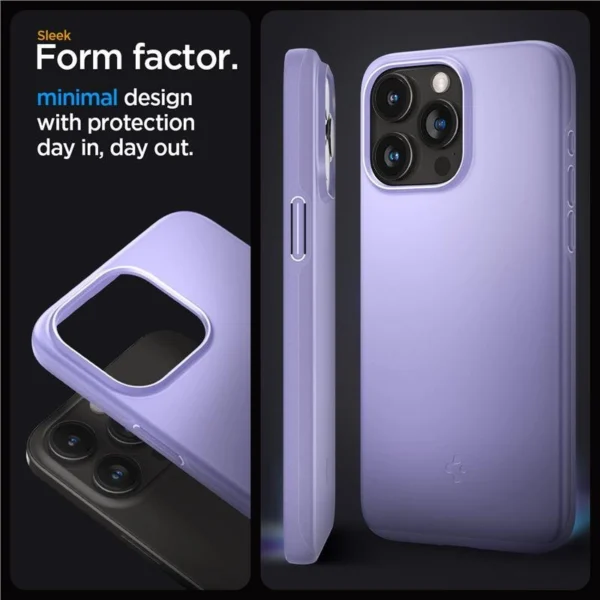 Spigen Thin Fit, iris purple - iPhone 15 Pro Max