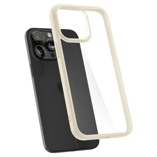 Spigen Ultra Hybrid case for iPhone 15 Pro Max - beige