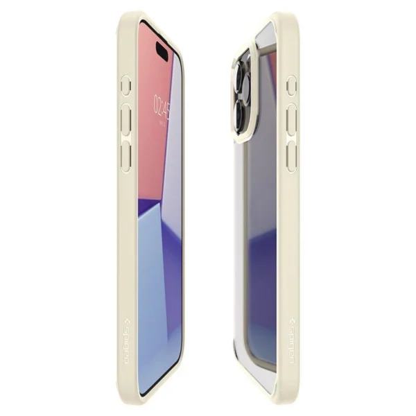 Spigen Ultra Hybrid case for iPhone 15 Pro Max - beige