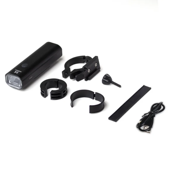 WSBLB1 front and rear USB-C bicycle light set - black