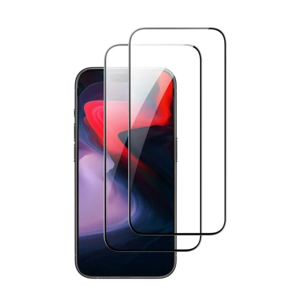 ESR TEMPERED GLASS 2-PACK IPHONE 15 PRO MAX BLACK