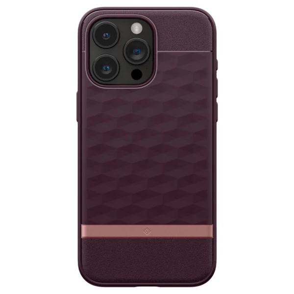 Caseology Parallax Mag case with MagSafe for iPhone 15 Pro Max - burgundy