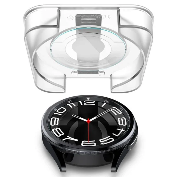 Spigen Glas.tR EZ Fit tempered glass for Samsung Galaxy Watch 6 Classic (43 mm) - 2 pcs.