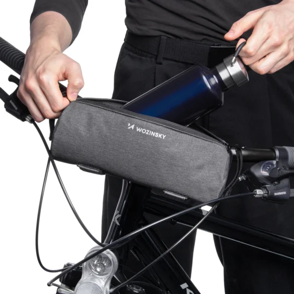 WBB37GRB bicycle bag with thermal insulation - gray