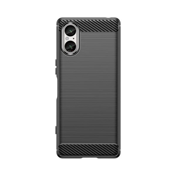 Carbon Case for Sony Xperia 5 V - black