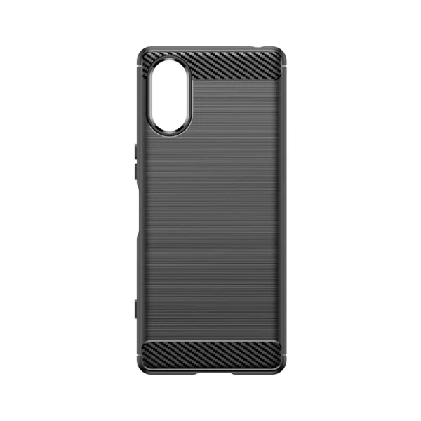 Carbon Case for Sony Xperia 5 V - black