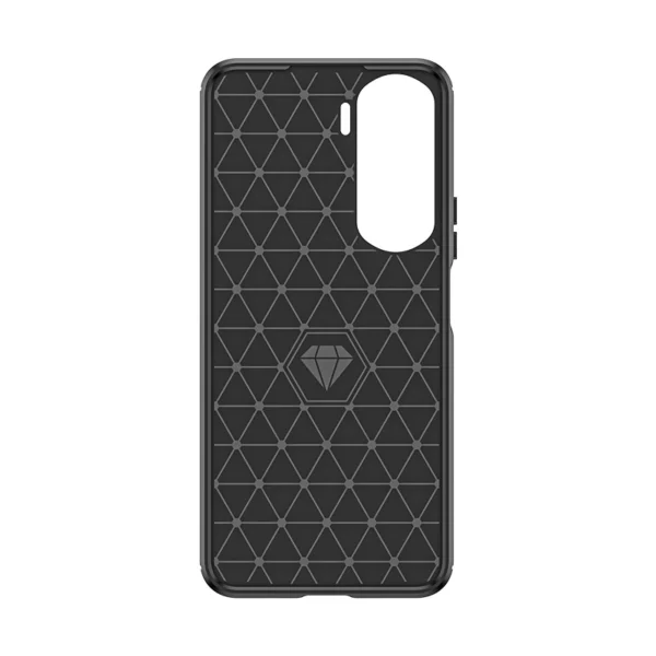 Carbon Case for Honor 90 Lite / X50i - black