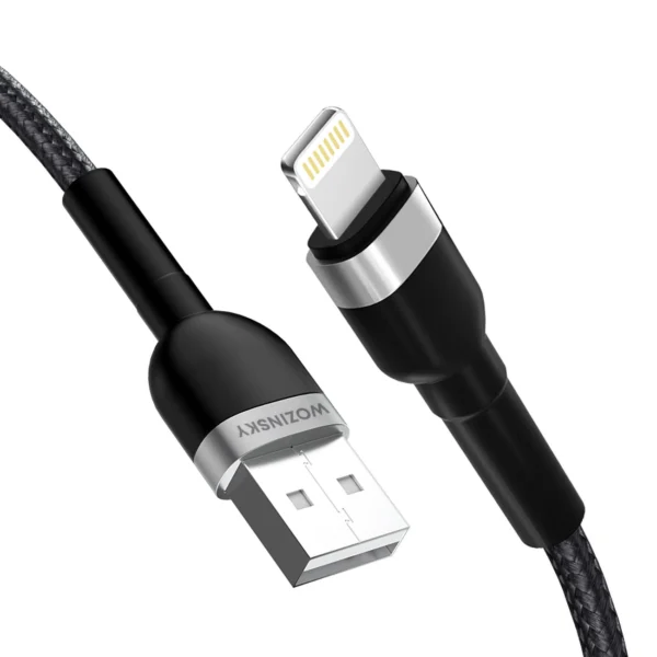 WNBAL1 USB-A / Lightning 2.4A cable 1 m - black