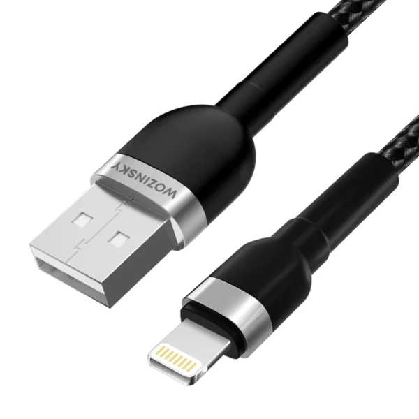 WNBAL1 USB-A / Lightning 2.4A cable 1 m - black