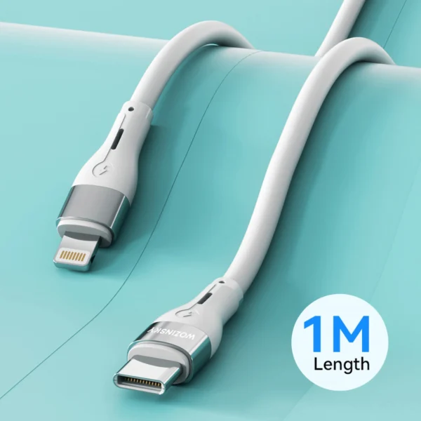 WSTCL1 Lightning / USB-C PD 27W cable 1 m - white