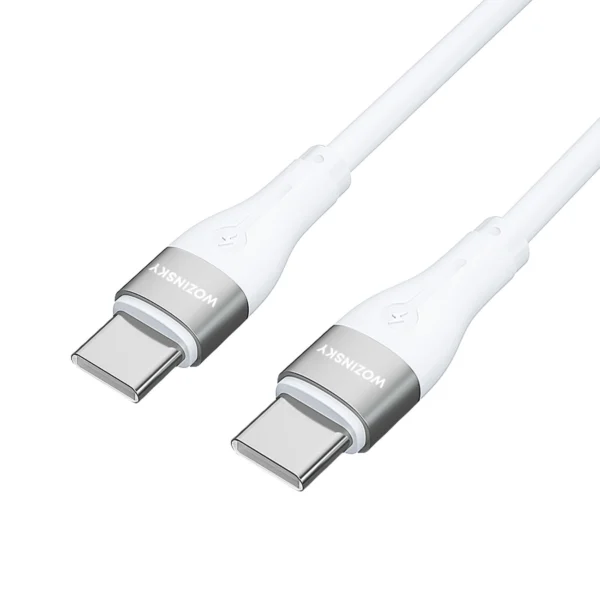 WSTCC1 USB-C / USB-C PD 65W cable 1 m long - white