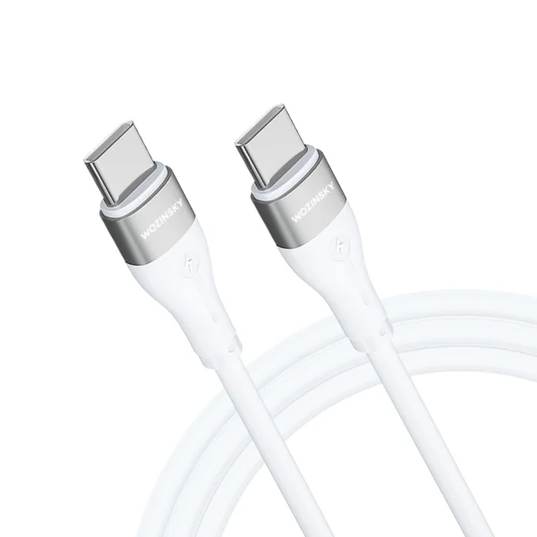 WSTCC1 USB-C / USB-C PD 65W cable 1 m long - white