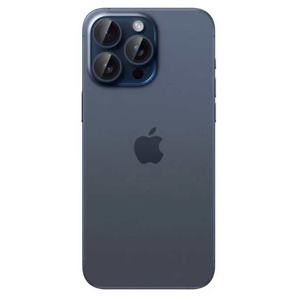 Spigen Optik.tR EZ Fit Camera Protector for iPhone 14 Pro / Pro Max / 15 Pro / Pro Max - Titanium Blue 2 pcs.