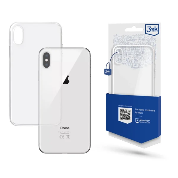 3mk Clear Case for iPhone Xs Max – transparent