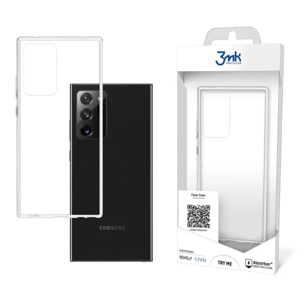 3mk Clear Case for Samsung Galaxy Note 20 Ultra 5G – transparent