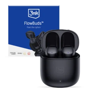 3mk FlowBuds wireless in-ear Bluetooth headphones – black