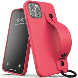 Adidas OR Hand Strap Case for iPhone 12 / iPhone 12 Pro – pink