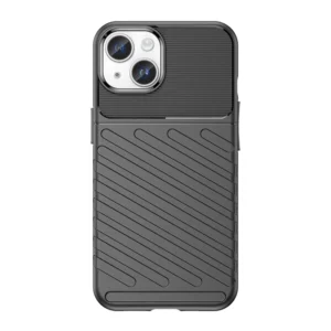 Armored iPhone 15 Plus Thunder Case – black