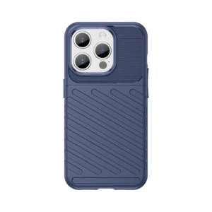 Armored iPhone 15 Pro Thunder Case – blue