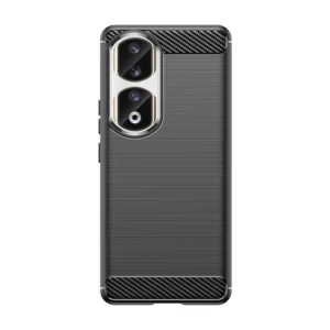 Carbon Case for Honor 90 Pro – black