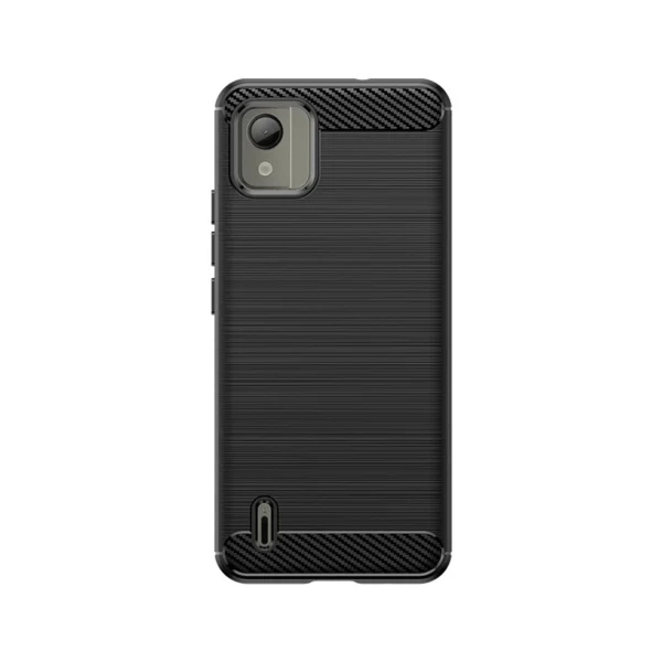 Carbon Case silicone case for Nokia C110 – black