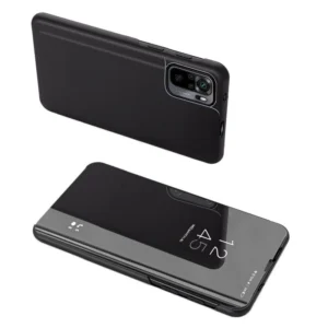 Clear View Case cover for Xiaomi 13 Pro cover with a flap black