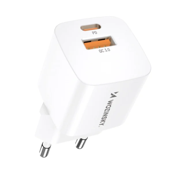 CMWCW 20W USB-C / USB-A wall charger – white