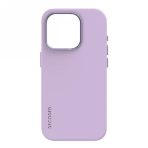 Decoded Silicone Case with MagSafe for iPhone 15 Pro Max – lavender