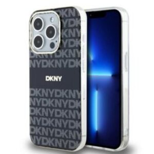 DKNY case for IPHONE 13 Pro compatible with MagSafe DKHMP13LHRHSEK  black