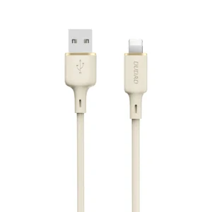 Dudao L7SL USB-A – Lightning 5A cable 1m – beige