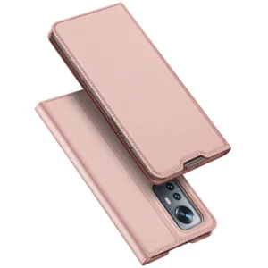 Dux Ducis Skin Pro flip case, wallet and stand for Xiaomi Poco M6 Pro / Redmi 12/12R – pink