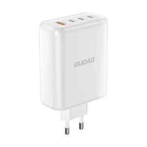 GaN Dudao A140EU USB-A / 3xUSB-C PD 140W charger – white