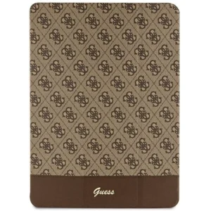 Guess 4G Stripe Allover case for iPad Pro 12.9" – brown