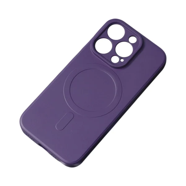 IPhone 13 Pro Max Silicone Case Magsafe – purple