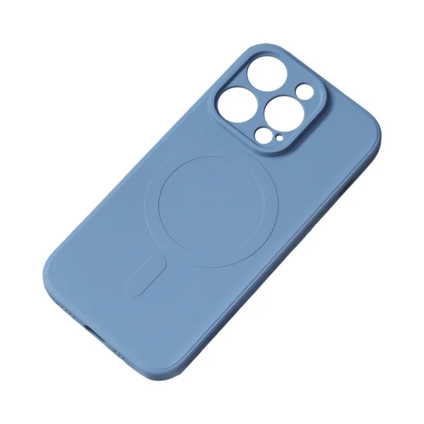 IPhone 13 Pro Max Silicone Magnetic Case Magsafe – dark blue