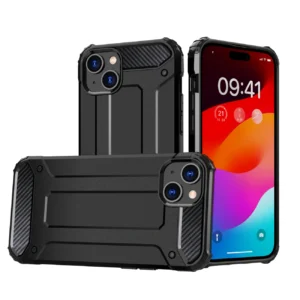 IPhone 15 Plus Hybrid Armor case – black