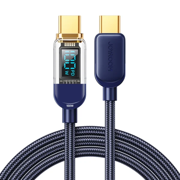 Joyroom S-CC100A4 USB-C – USB-C cable 100W 480Mb/s 1.2m – blue