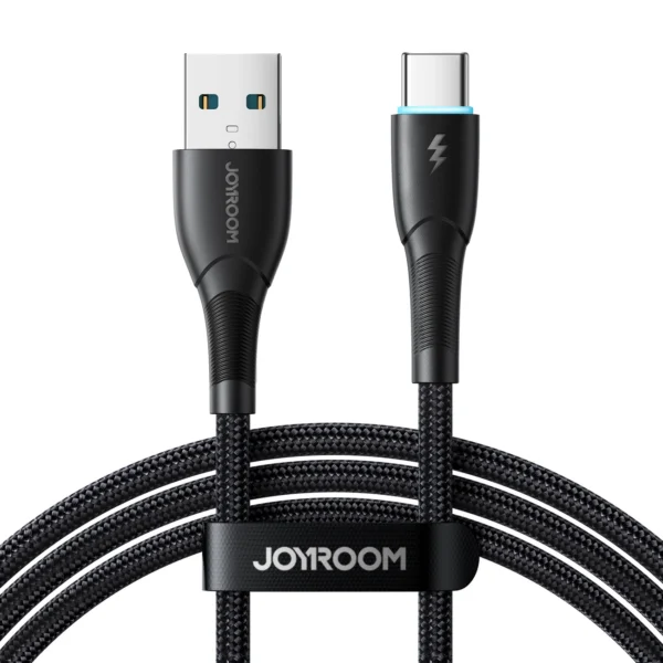 Joyroom Starry Series SA32-AC3 3A USB-A / USB-C cable 1m – black