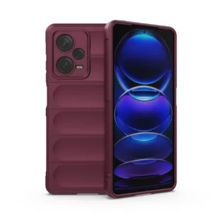 Magic Shield Case for Xiaomi Redmi Note 12 Pro+ flexible armored cover burgundy